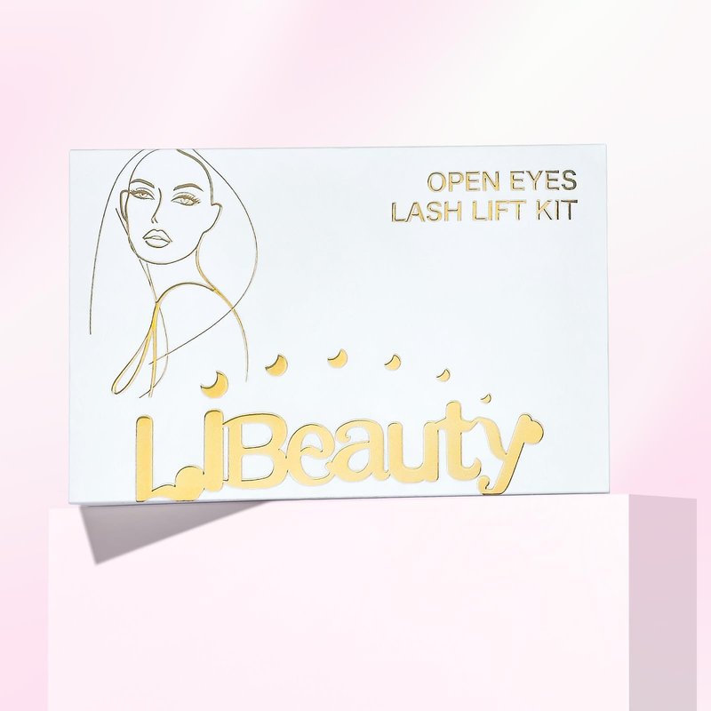 Libeauty Lash Lift Kit with Lash Glue Balm Eyelash Lift Kit & Brow Lamination Kit New Lash Lifting Pads Last Up 4-6 Weeks Tubular Precision Design Curling Perming Lotion & Liquid Set Home Perm Kit