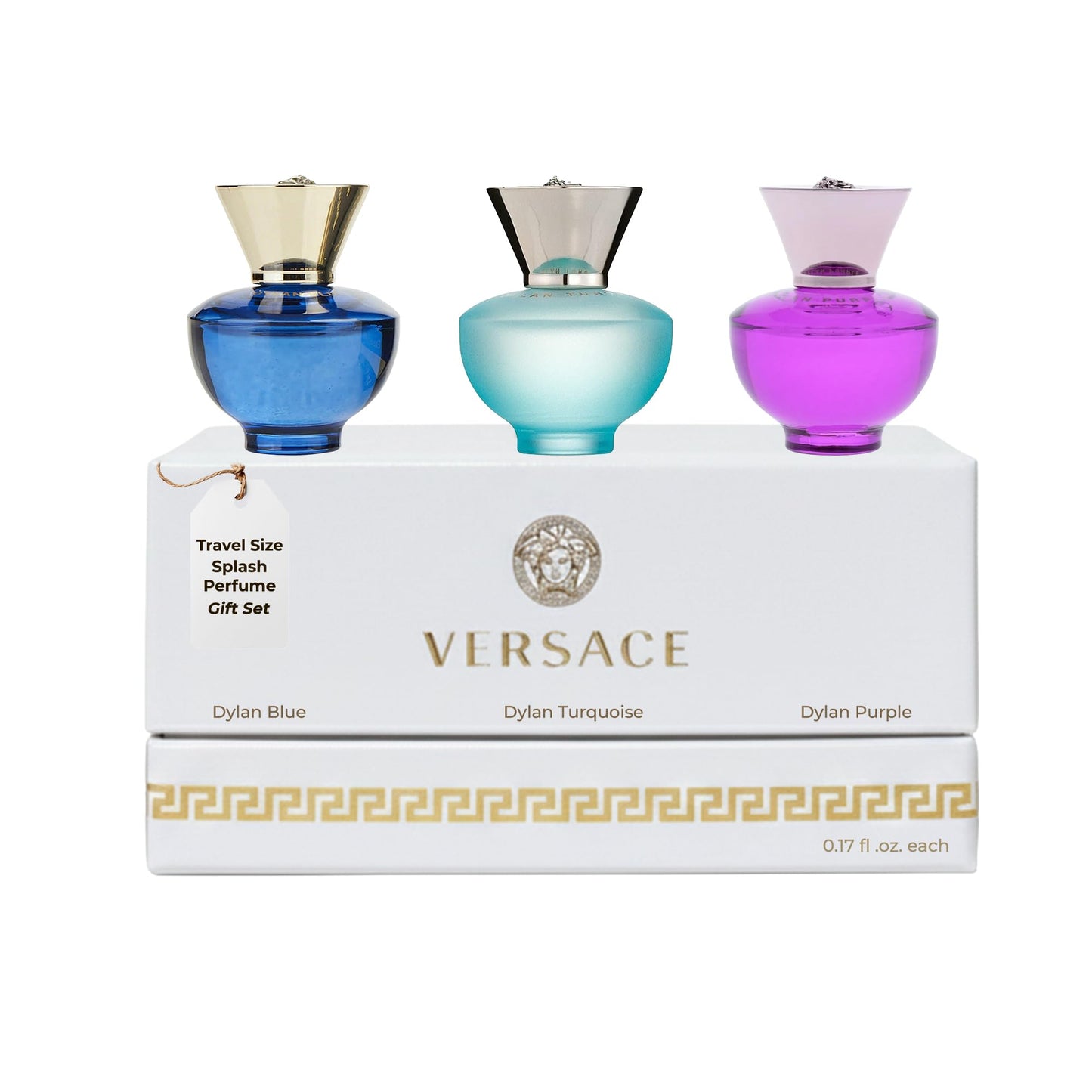 Versace Dylan Perfume for Women Mini Perfume Gift Set - Trio Splashes