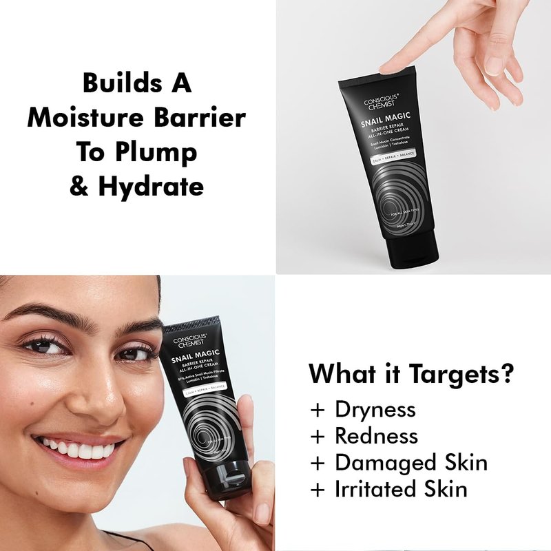 Snail Magic Skin Barrier Repair Cream - Daily Gel with Korean Snail Mucin Extract | 50g / 1.7fl. oz
