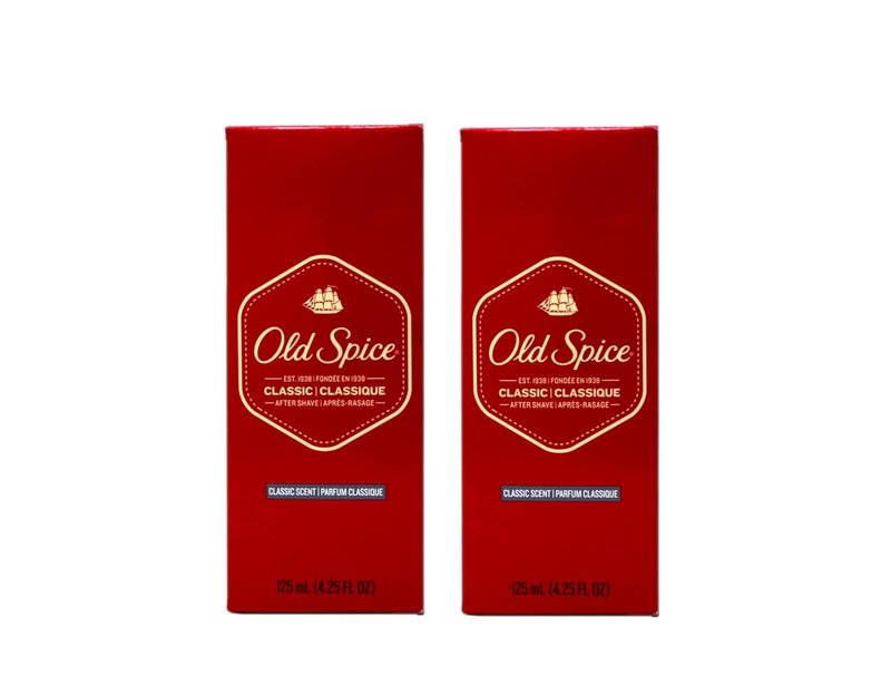 Old Spice Classic After Shave - Refreshing 4.25 Ounce | 2 Pack for Men