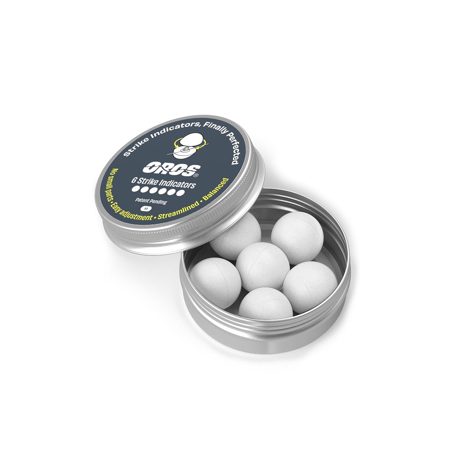 Oros Strike Indicator 6-Pack (Medium, White)
