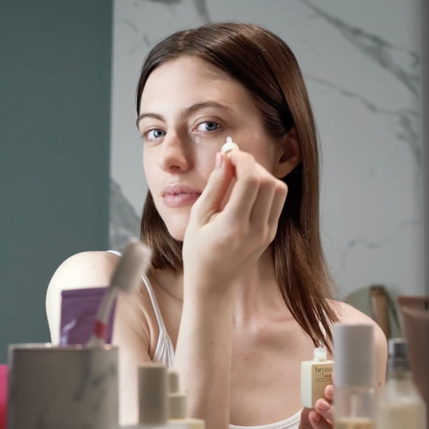[brynn] Green Plum Eye Illuminator | Anti-Puffiness + Anti-aging + Skin Barrier Repair | Eye serum | Korean Skincare |