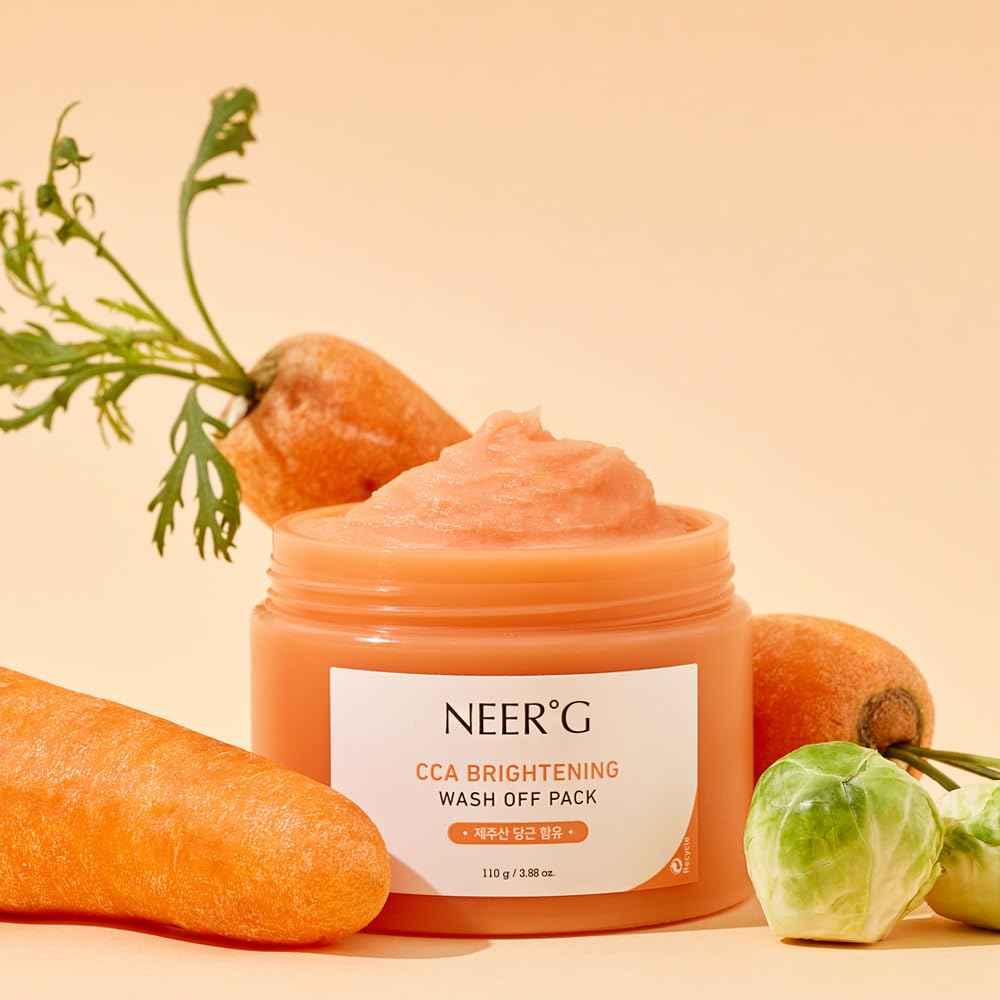 NEER°G CCA Brightening Wash Off Pack 3.88oz (110g) Revitalize Tired Skin