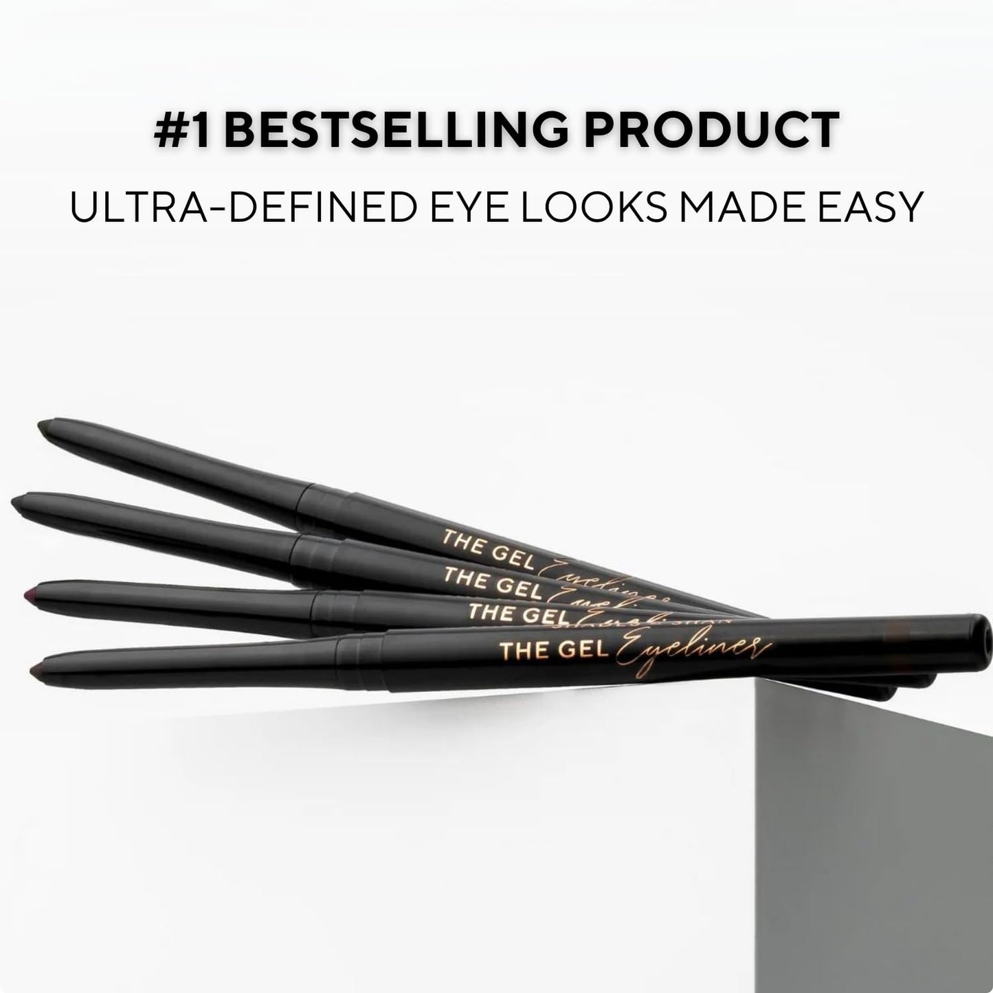 Shades By Shan The Gel Eyeliner, Long-Lasting Smudge-Proof Formula, Vegan, Brown Sugar