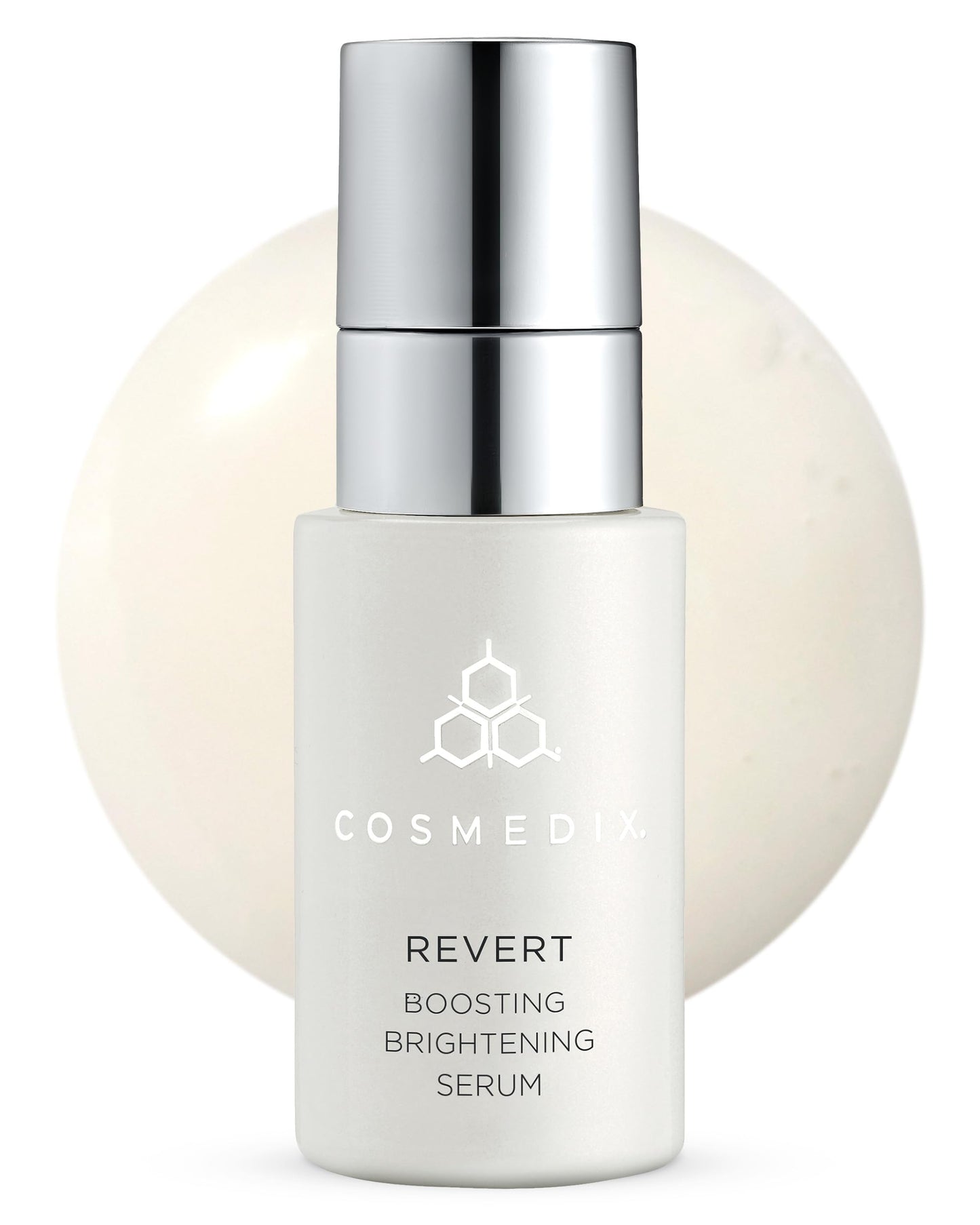 COSMEDIX Revert Boosting Brightening Face Serum - Hydrating Facial Serum for Dark Spots & Uneven Skin Tone - Firming Skincare for Brighter & Natural Glow, All Skin Types, Cruelty Free, 30mL
