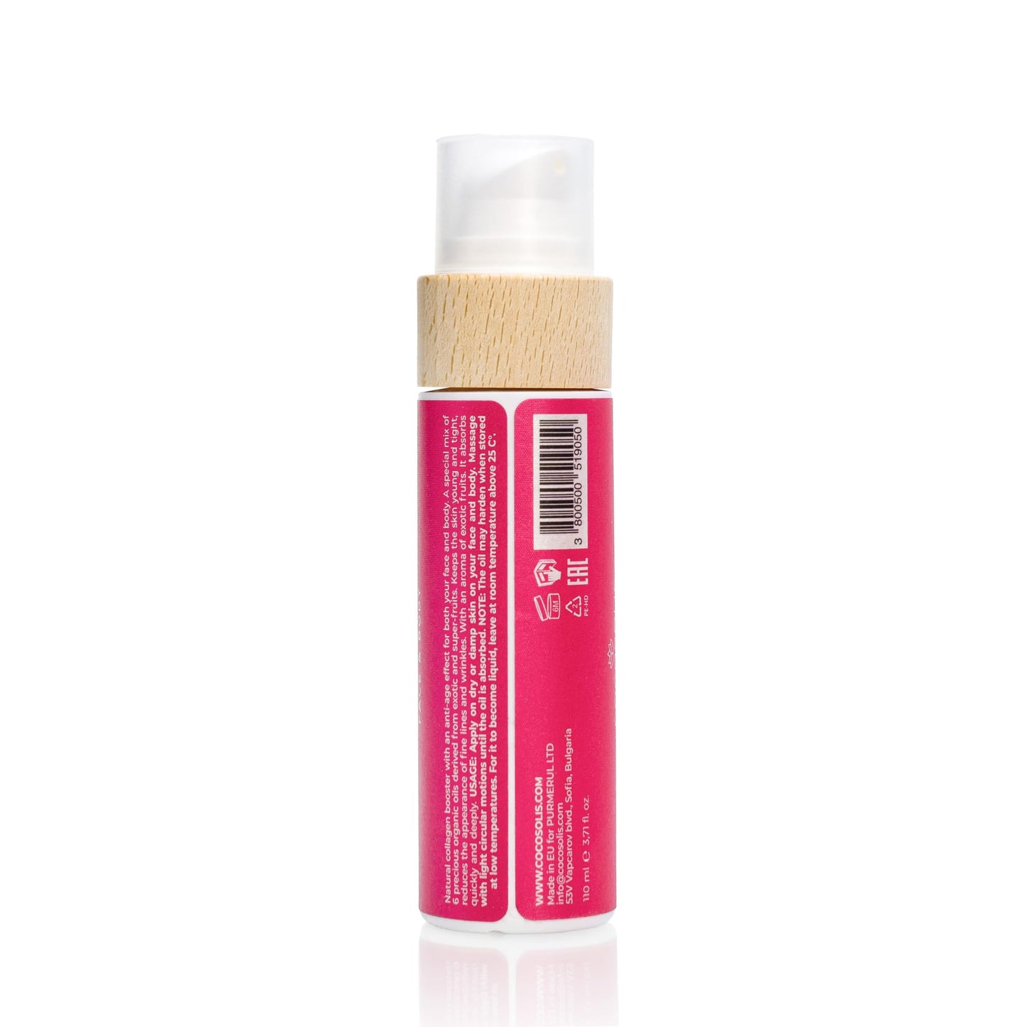 COCOSOLIS SKIN Collagen Booster Bio Oil – Anti-Aging Collagen Lotion for Skin Tightening with Rosehip and Essential oils – Collagen Oil for Face and Body - Smooths and reduces wrinkles
