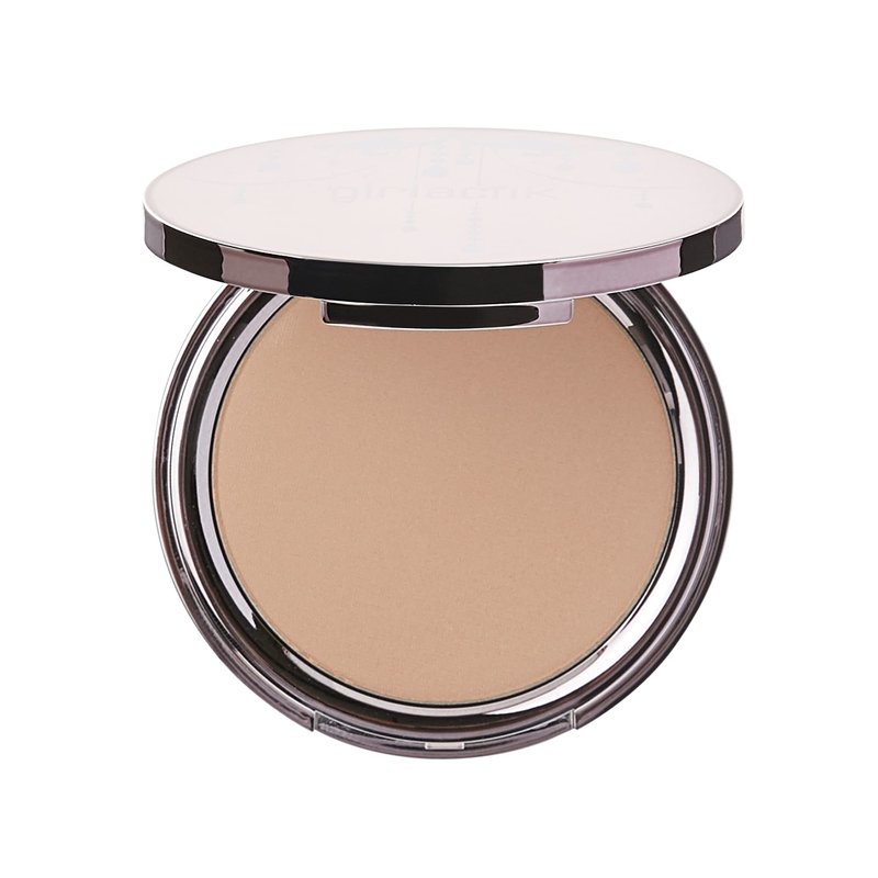 Girlactik Luminous Face Powder – Radiant Finish Pressed Powder for Natural Glow & Smooth Skin – Lightweight, Buildable Setting & Finishing Powder | Vegan, Cruelty-Free Compact (Light)