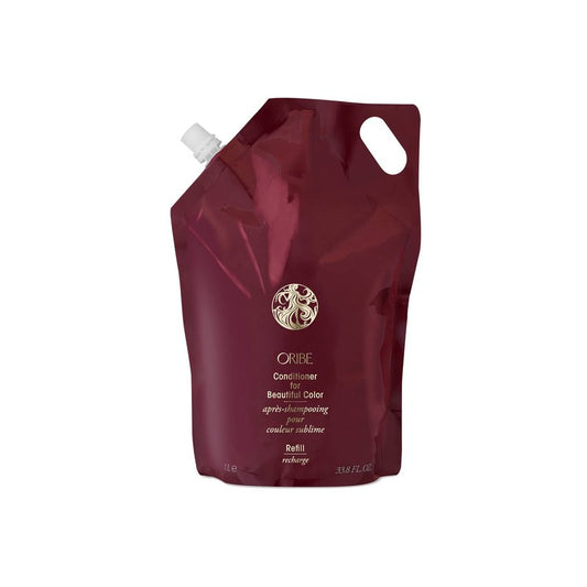 Oribe Conditioner for Beautiful Color - Protects Against Color Fading - Moisturizes, Repairs & Strengthens Hair - Enhances Vibrancy & Shine - For All Hair Types - 33.8 oz (Liter Refill)