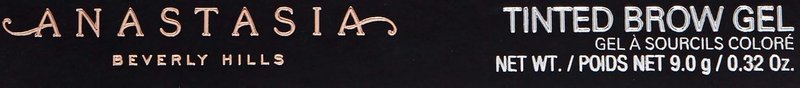 Anastasia Beverly Hills Tinted Brow Gel - Waterproof Brow Setter for Shaping & Defining Arches | Brunette Color