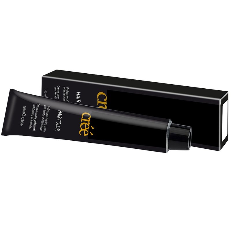 Cree Professional 7.66 - Intense Red Blond Permanent Hair Color - Long Lasting, Rich Vibrant - Gray Coverage 100ml - 3.4 fl.oz.