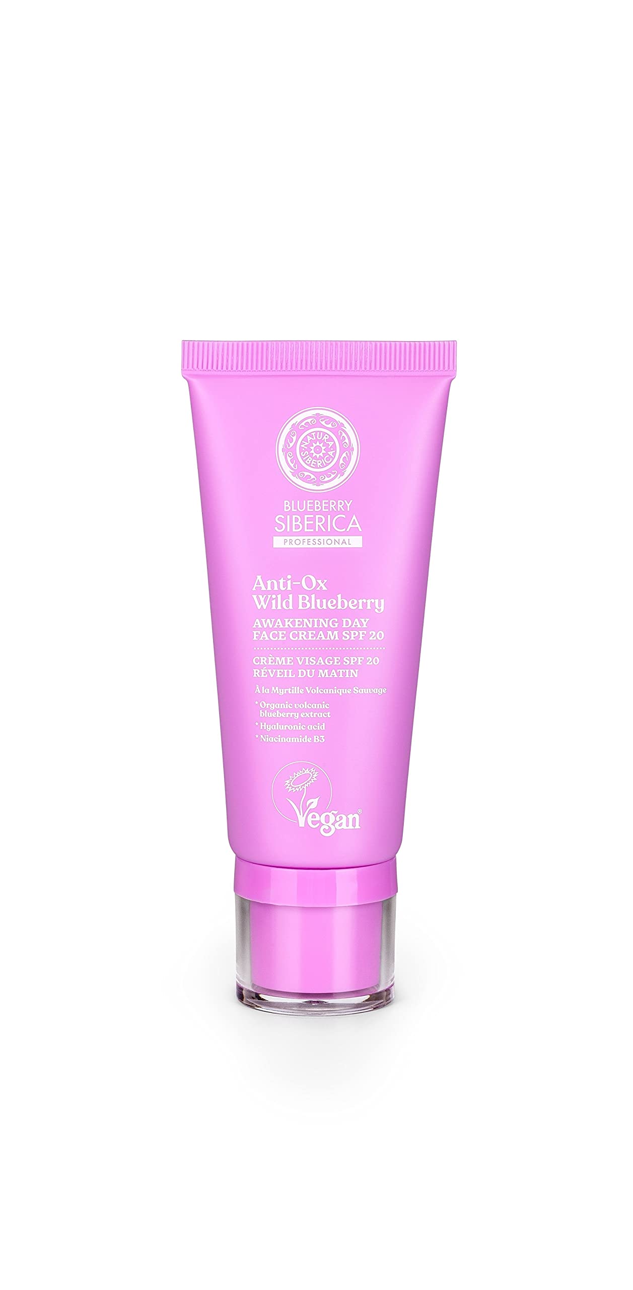 Natura Siberica Natural Anti-OX Wild Blueberry Day Face Cream SPF 1.69 fl oz