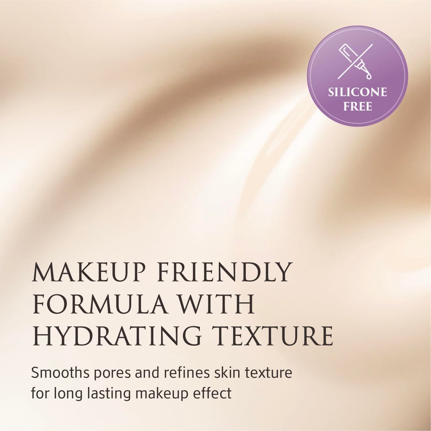 YUNJAC Skin Perfecting Glow Prep Base (1.01 fl oz) – Lightweight Primer with Niacinamide, Vitamin E & Fermented Green Tea, Silicone-Free Formula for Smooth, Radiant, and Long-Lasting Skin Finish
