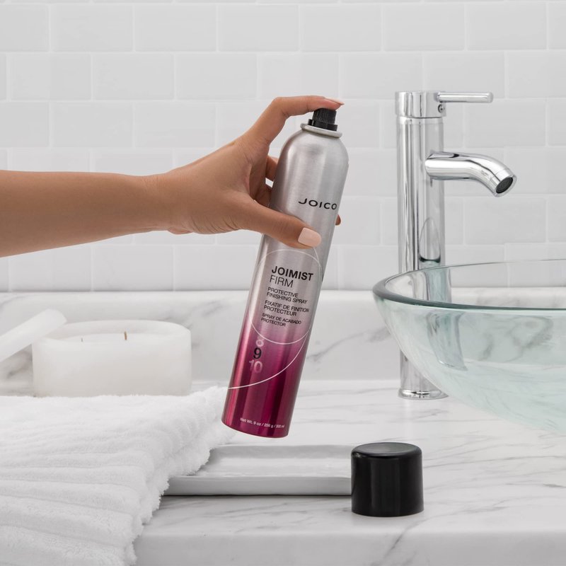 Joico JoiMist Firm Protective Finishing Spray | For Most Hair Types | Protect Against Heat & Humidity | Eliminate Static & Frizz | Pollution & Harmful UV Protectant | Paraben & Sulfate Free | 300mL