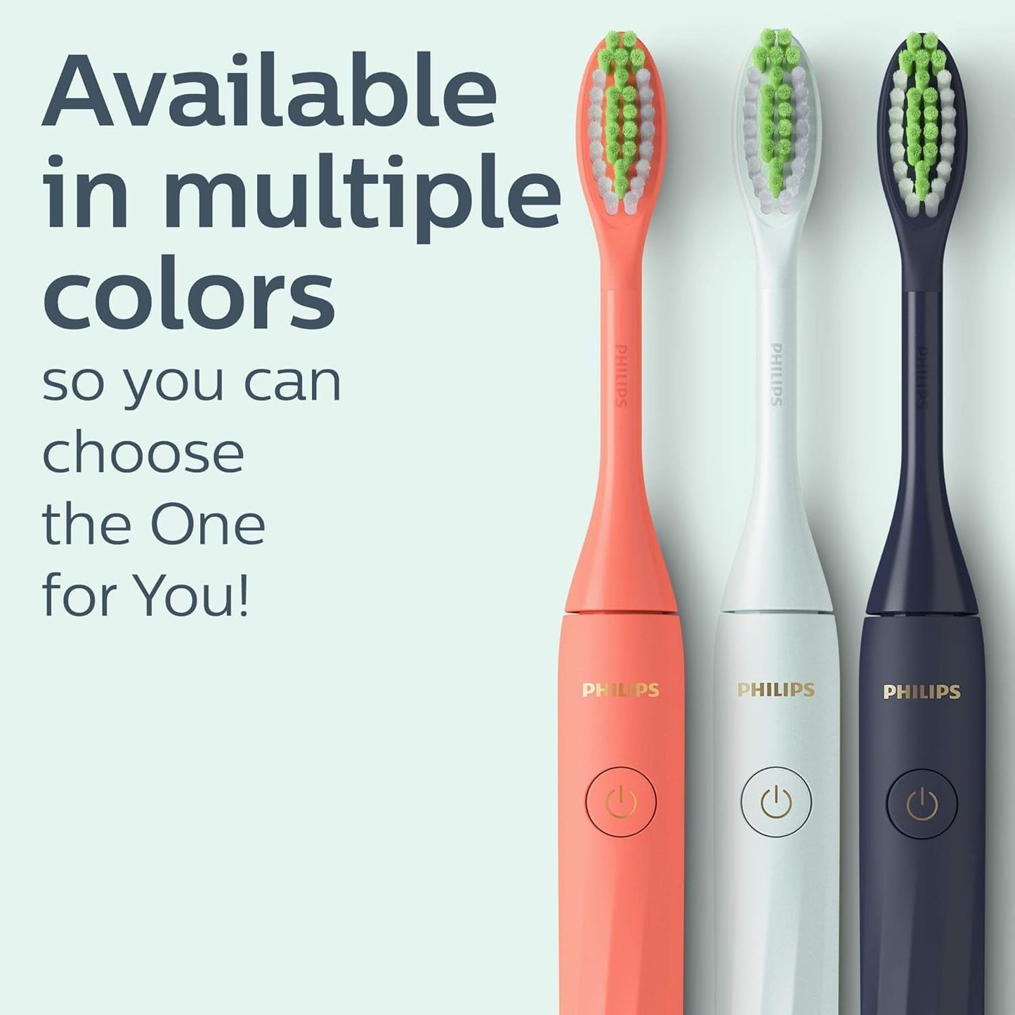 Philips Sonicare Snow Rechargeable Toothbrush, Brush Head Bundle, BD3002/AZ