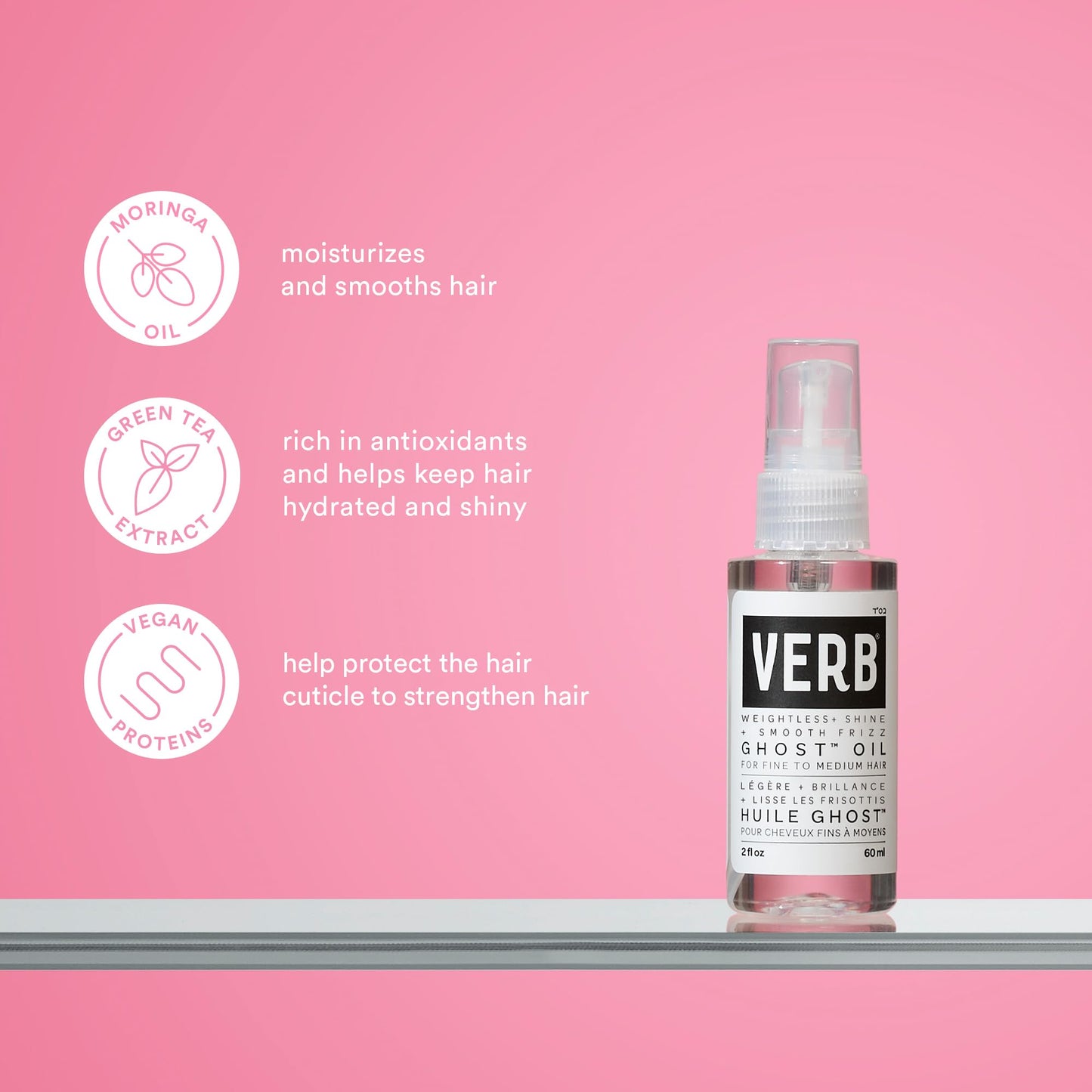 VERB GHOST™ GLAM KIT, 5-Star, 5-piece kit for weightless shine + frizz control