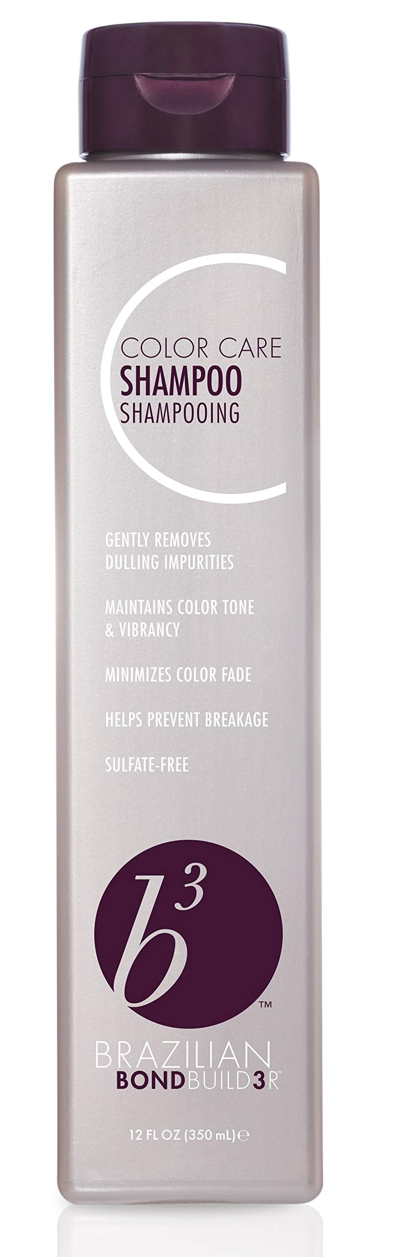 B3 Brazilian BondBuilder Color Care Shampoo, Cleanses, Protects Color
