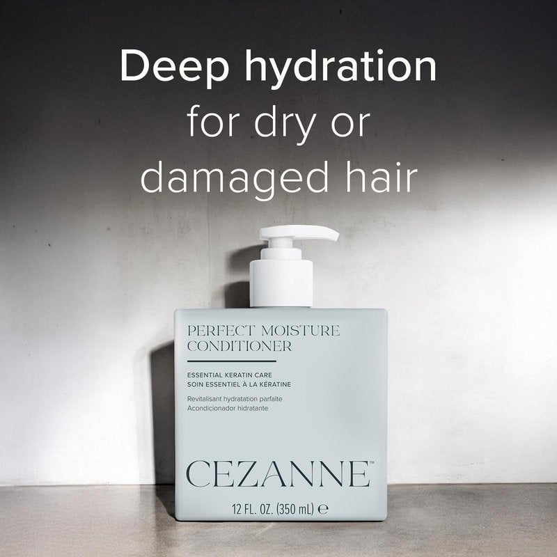 Cezanne Perfect Moisture Conditioner – Deep Hydrating & Frizz?Free, Keratin & Quinoa – 12 fl oz