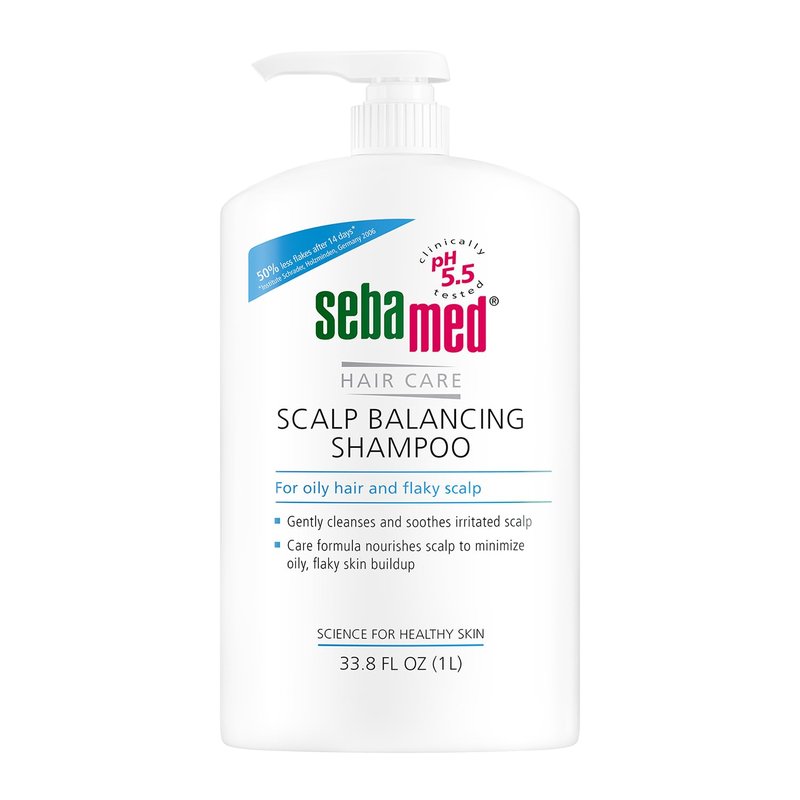SEBAMED Scalp Balancing Shampoo Hair Care for Oily Dandruff Prone Scalp (200mL) Pack of 2