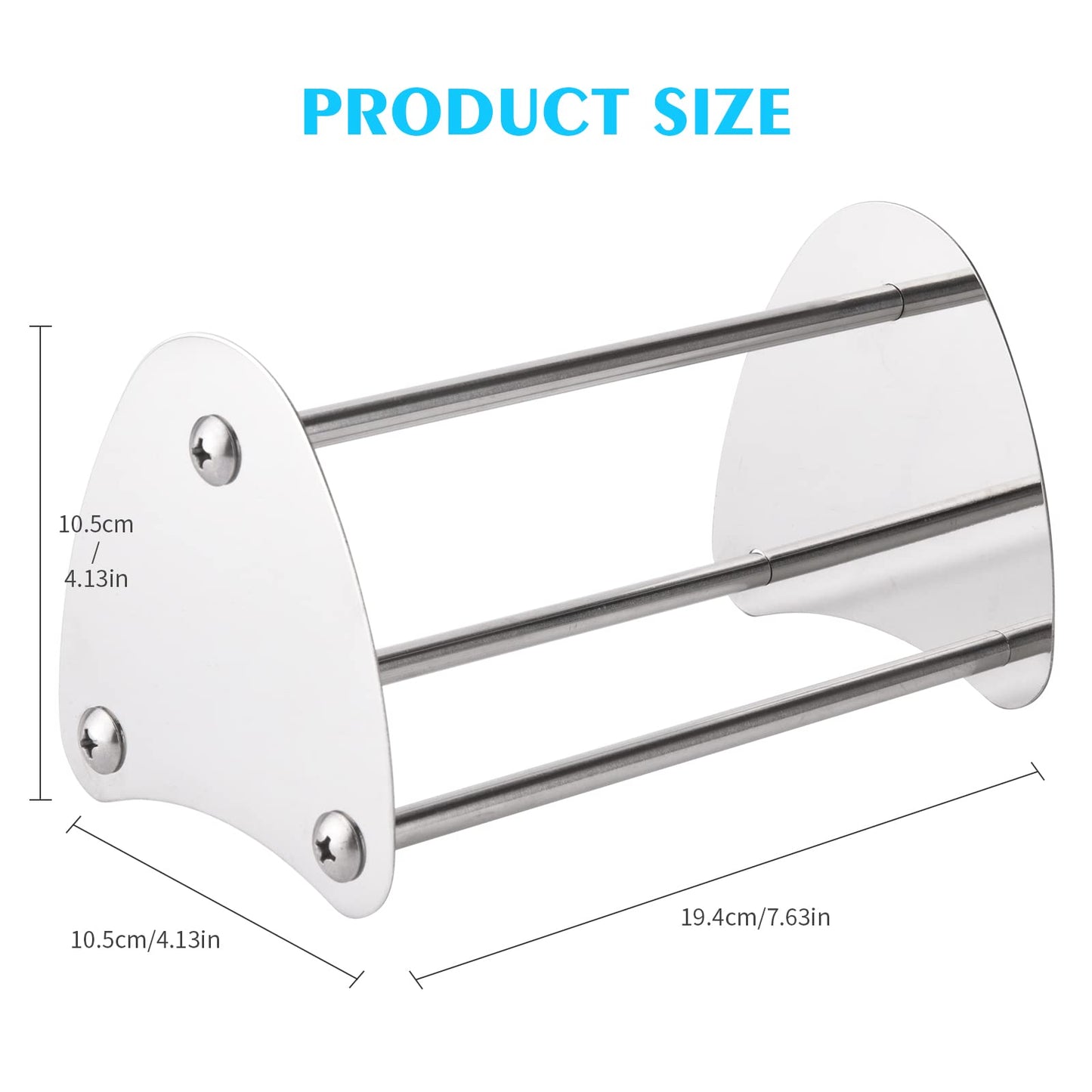 ANNWAH Dental Orthodontic Pliers Holder - Jewelry Pliers Rack Shelf Forceps Organizer Dental Stainless Steel Stand Holder for Orthodontic Equipment