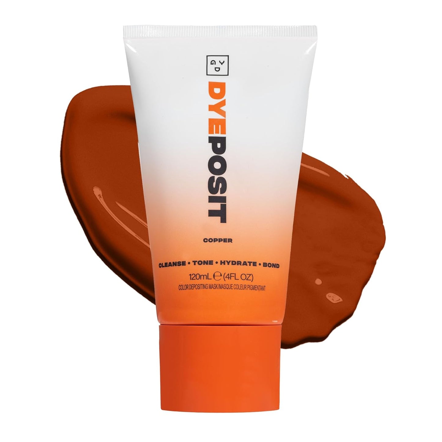 Good Dye Young Color Depositing Mask - Vegan Toning Treatment for Color-Treated Hair | Copper, 4 fl oz