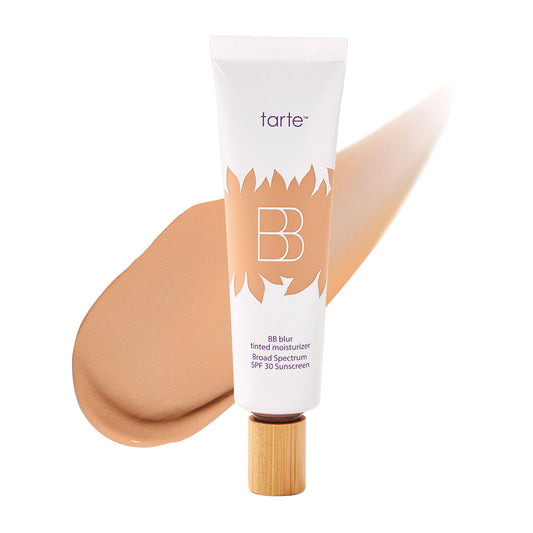 tarte BB blur tinted moisturizer Broad Spectrum SPF 30 – Medium Buildable Coverage with Natural Lightweight Matte Finish, Vegan & Cruelty-Free, full size, medium