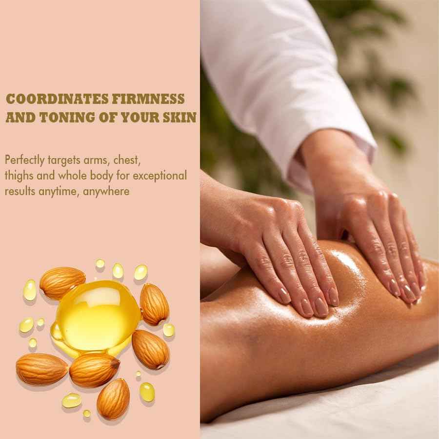 PHANSTA Body Firming Oil, 3.38 FL 0Z, Natural Botanicals for Women, Fast-Absorbing with Cactus Extract& Camellia Oil, Vitamin E, for Arms, Legs, Stomach & Body