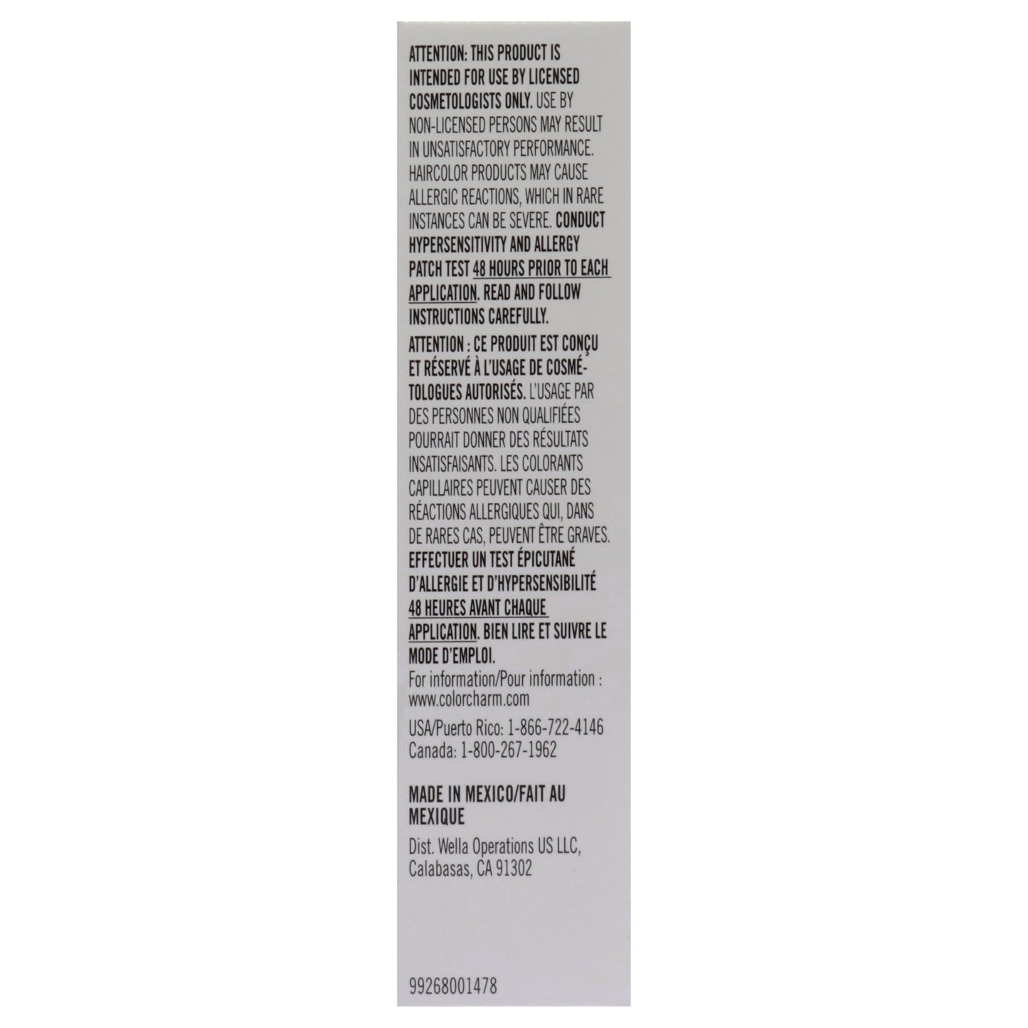 WELLA Color Charm Hair Toner, Neutralize Brass With Liquifuse Technology, T35 Beige Blonde, 1.4 oz (Pack of 2)