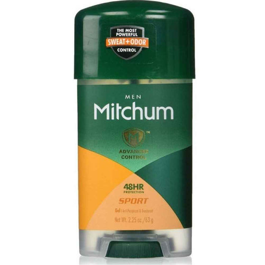 Mitchum Power Gel Anti-Perspirant Deodorant Sport 2.25 oz (Pack of 5)