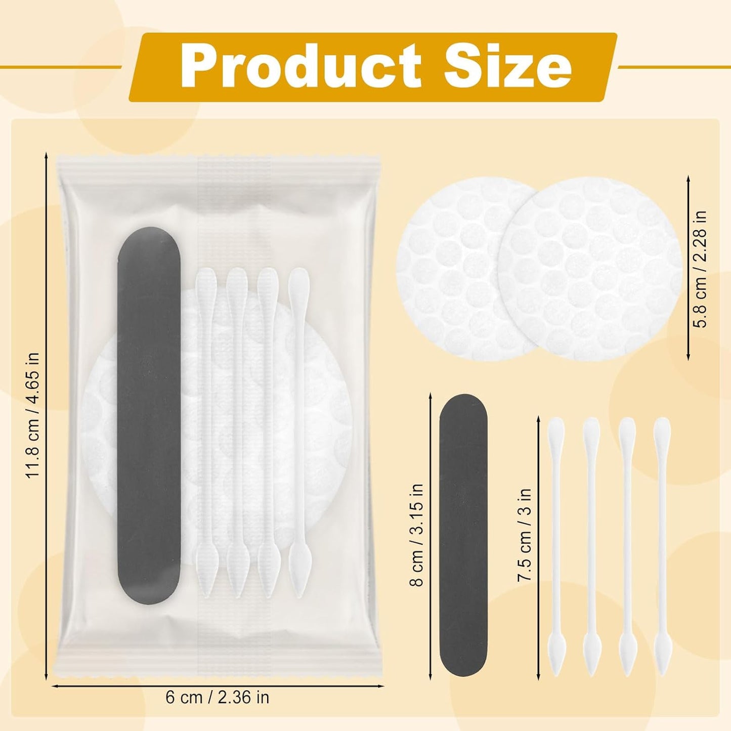 Hotel Vanity Kit - Disposable Travel Cleaning Set for Hotels | Individually Wrapped Hygiene Supplies (200 Count)