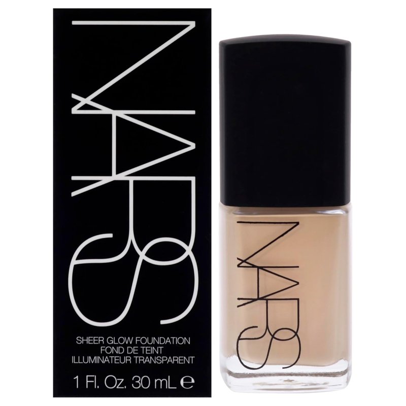 NARS Sheer Glow Foundation - L4.5 Vienna | Lightweight Liquid Foundation - 1 oz