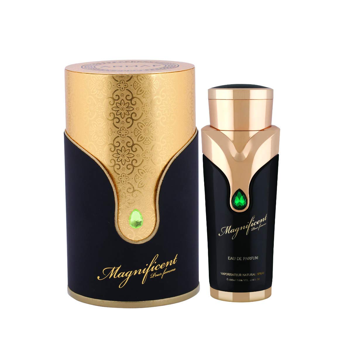 Armaf Magnificent Pour Femme for Women Eau de Parfum Spray, 3.4 Ounce