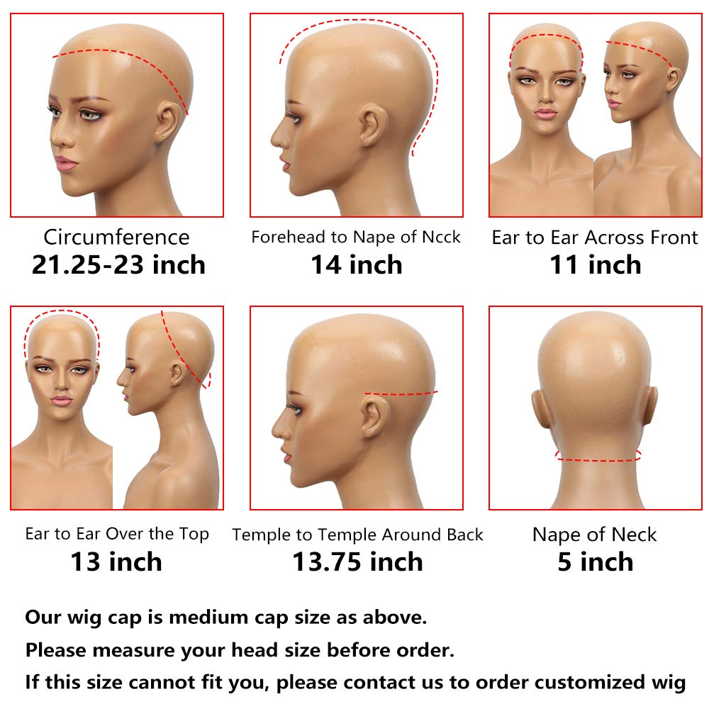 Spotlight 8 Inch Straight Bob Wig with Bangs Human Hair 180% Density Short Bob Human Hair Wigs with Bangs None Lace Front Wigs Brazilian Straight Hair Wig for Black Women (Ombre Brown, TT1B/30 Color)