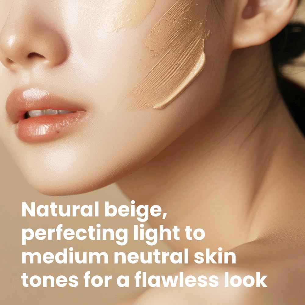 DIACUBE Skin-Fit Moisture BB Cream With SPF 45 PA+++ 1.76 Fl Oz, Natural Beige: Perfect for Light to Medium with Neutral Skin Tones, Blemish Coverage, Long-Lasting Tinted Moisturizer, K-Beauty