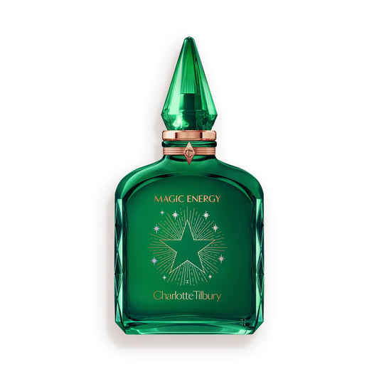 Charlotte Tilbury Magic Energy Eau De Parfum - Pheromone Enhancing Woody Perfume Enriched with Naturally-Derived Oil - Long-Lasting Scent with Notes of Bergamot, Cashmere Wood & Palo Santo (100ml)