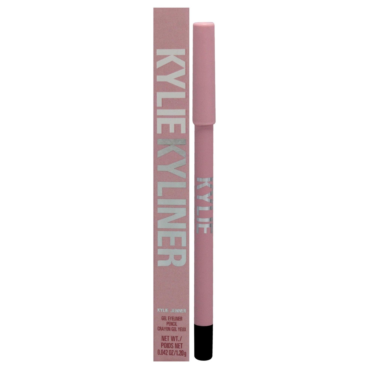 Kylie Cosmetics Gel Eyeliner Pencil - 001 Matte Black for Women - 0.04 oz Eyeliner (Pack of 2)