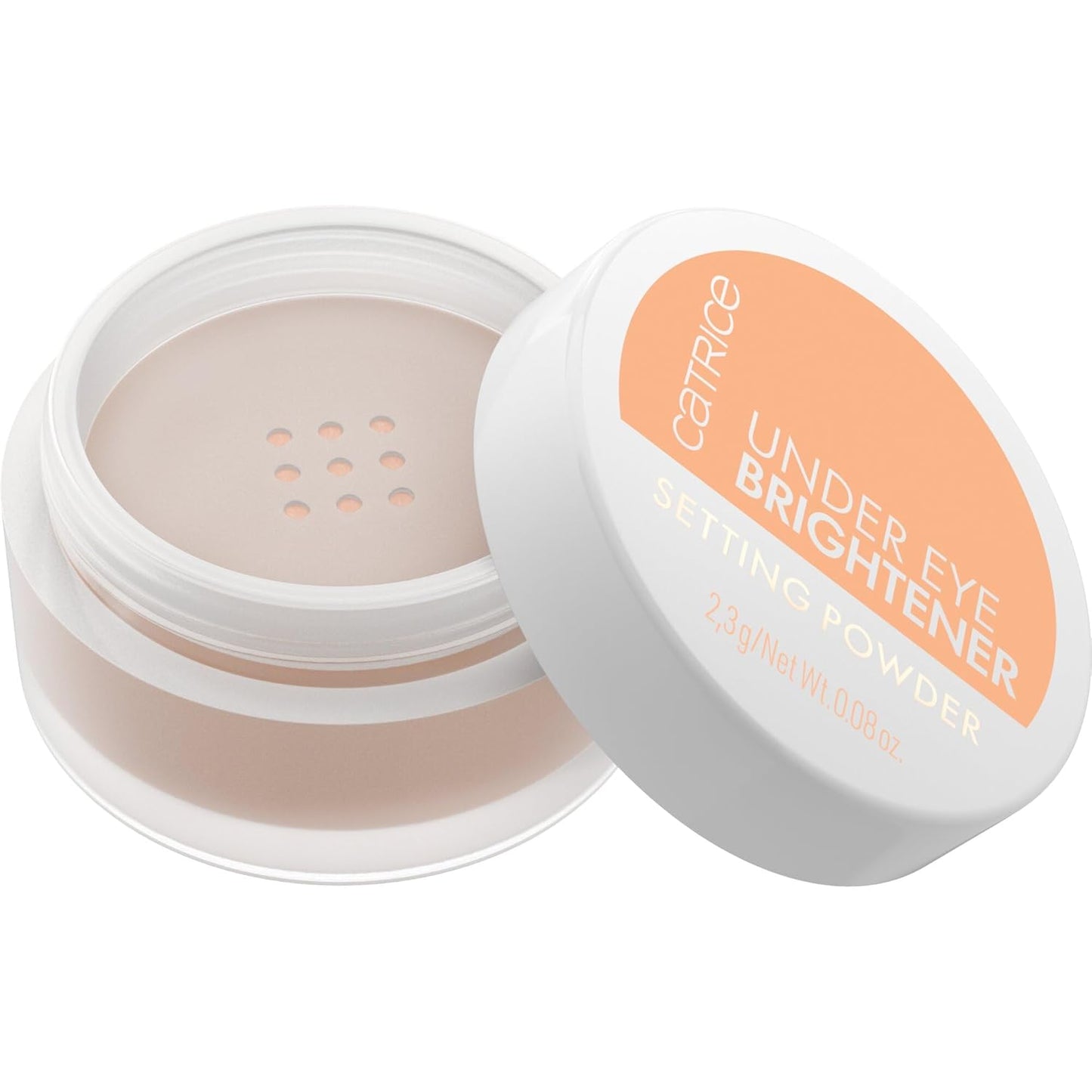 Catrice | Under Eye Brightener Setting Powder (010 | Light Rose) | Brightening, Soft Focus Effect Enriched with Hyaluronic Acid for Flawless Radiant Skin | Vegan & Cruelty Free