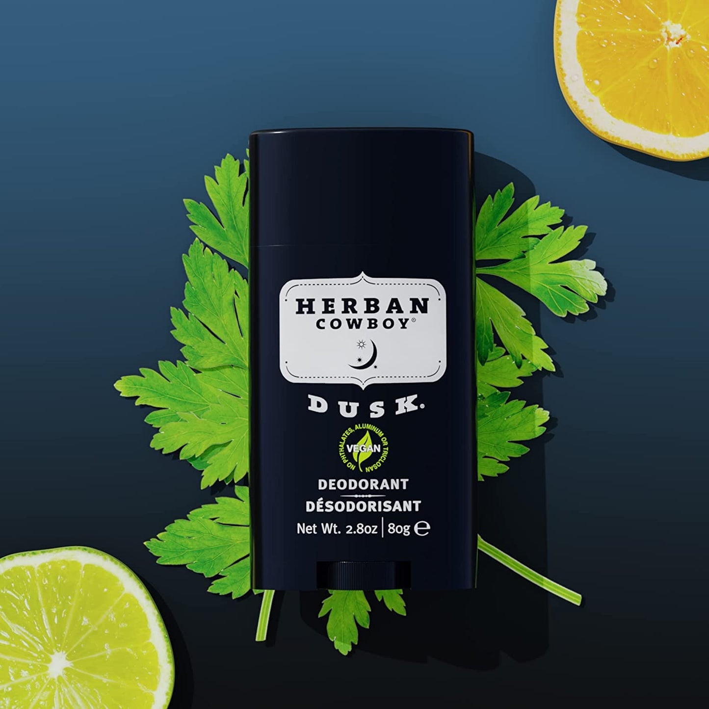 Herban Cowboy Dusk Deodorant - Natural, Long-Lasting Protection | 3-Pack