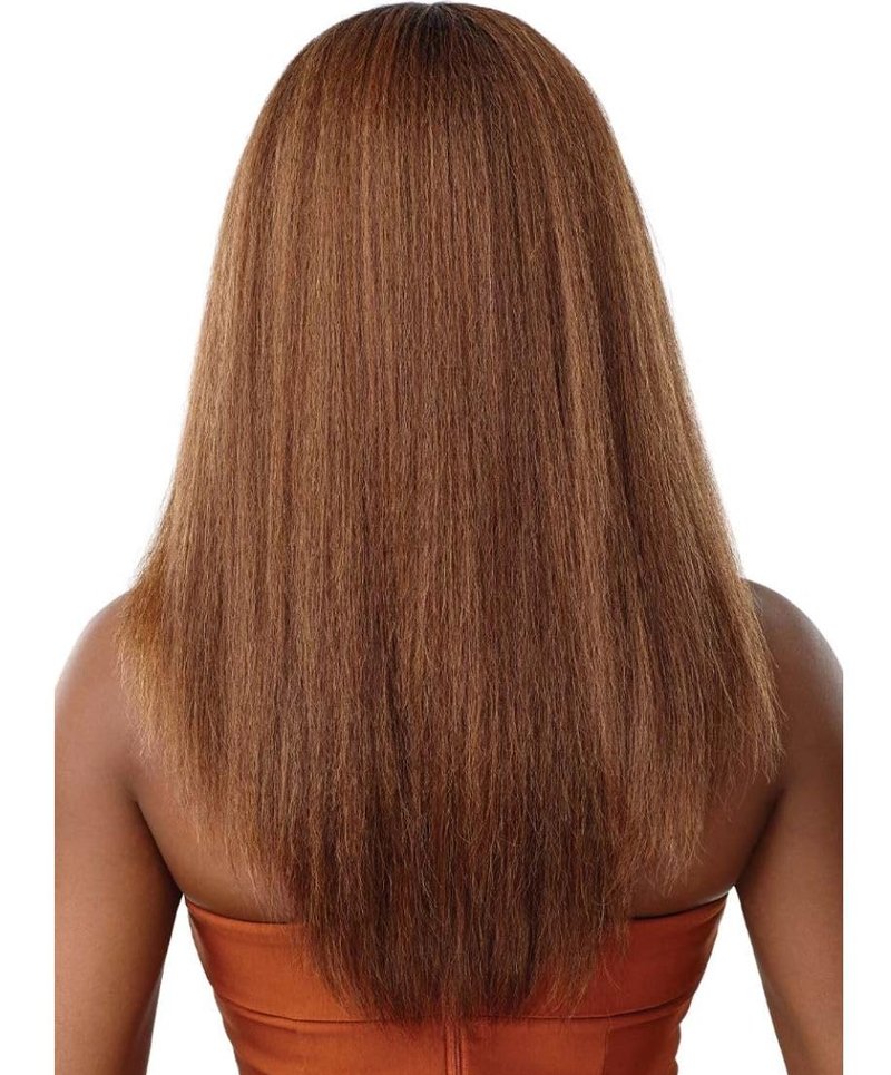 Outre Soft & Natural Synthetic Lace Front Wig - NEESHA 207 (DRFF2/CINNMON SPICE)