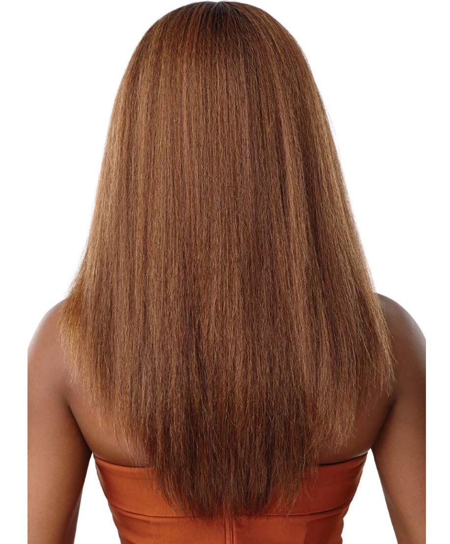 Outre Soft & Natural Synthetic Lace Front Wig - NEESHA 207 (1 Jet Black)