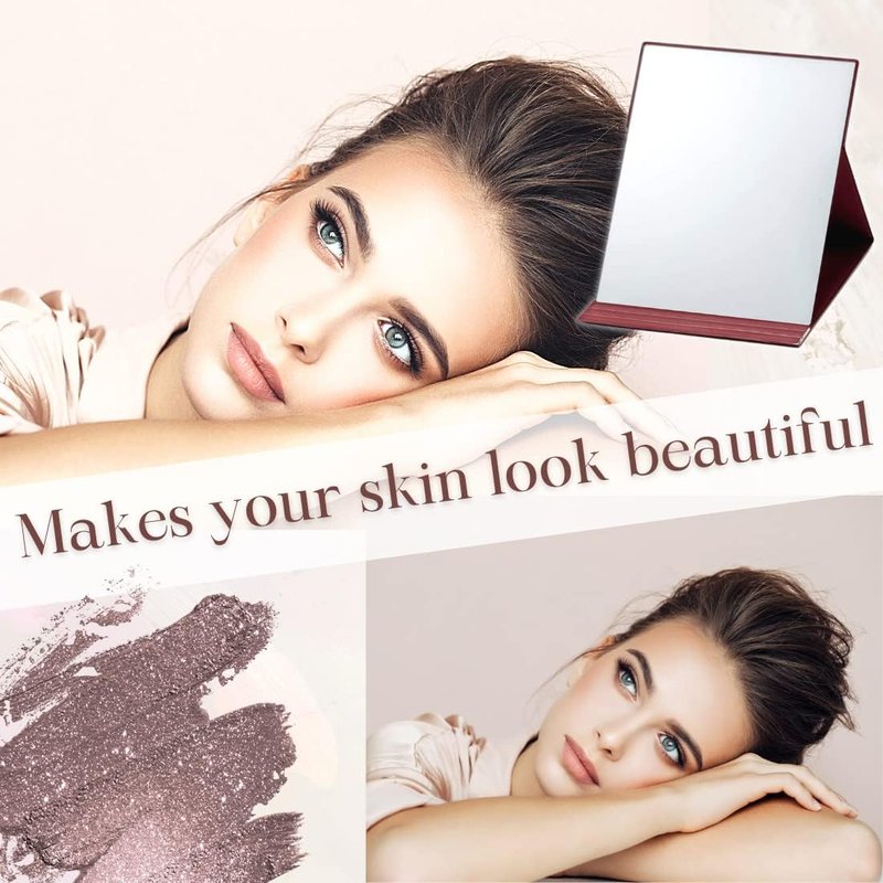 Folding Makeup Mirror - Portable Tabletop Design | Made in Japan, Compact & Stylish