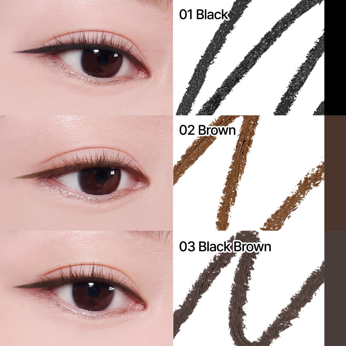 CLIO Sharp So Simple Waterproof Pencil Liner, 2mm Ultra Slim Precision Tip, Smooth Tug Free Glide, Smudge Resistant Long Wear Formula, Clean Eye Definition, Easy Control For Daily Makeup (001 Black)