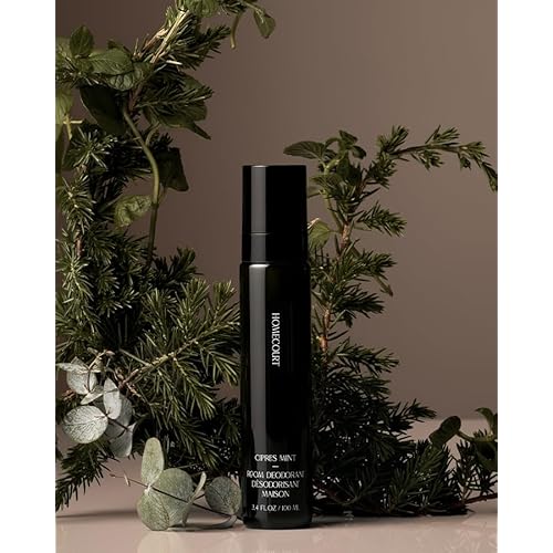 Homecourt Room Deodorant, Natural Room Spray, Fragrance of Spearmint & Cedarwood, For Kitchen, Bathroom & more, Clean Formula, Cipres Mint, 3.4 oz