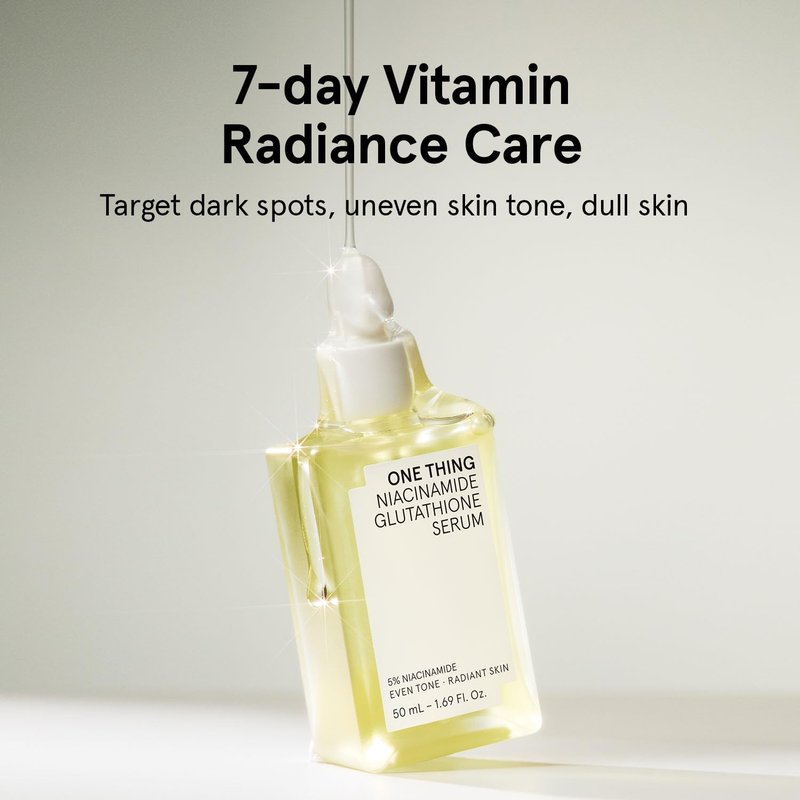 Niacinamide Glutathione Serum - Hydrating & Soothing Korean Skincare | 1.69 fl. oz (50ml)