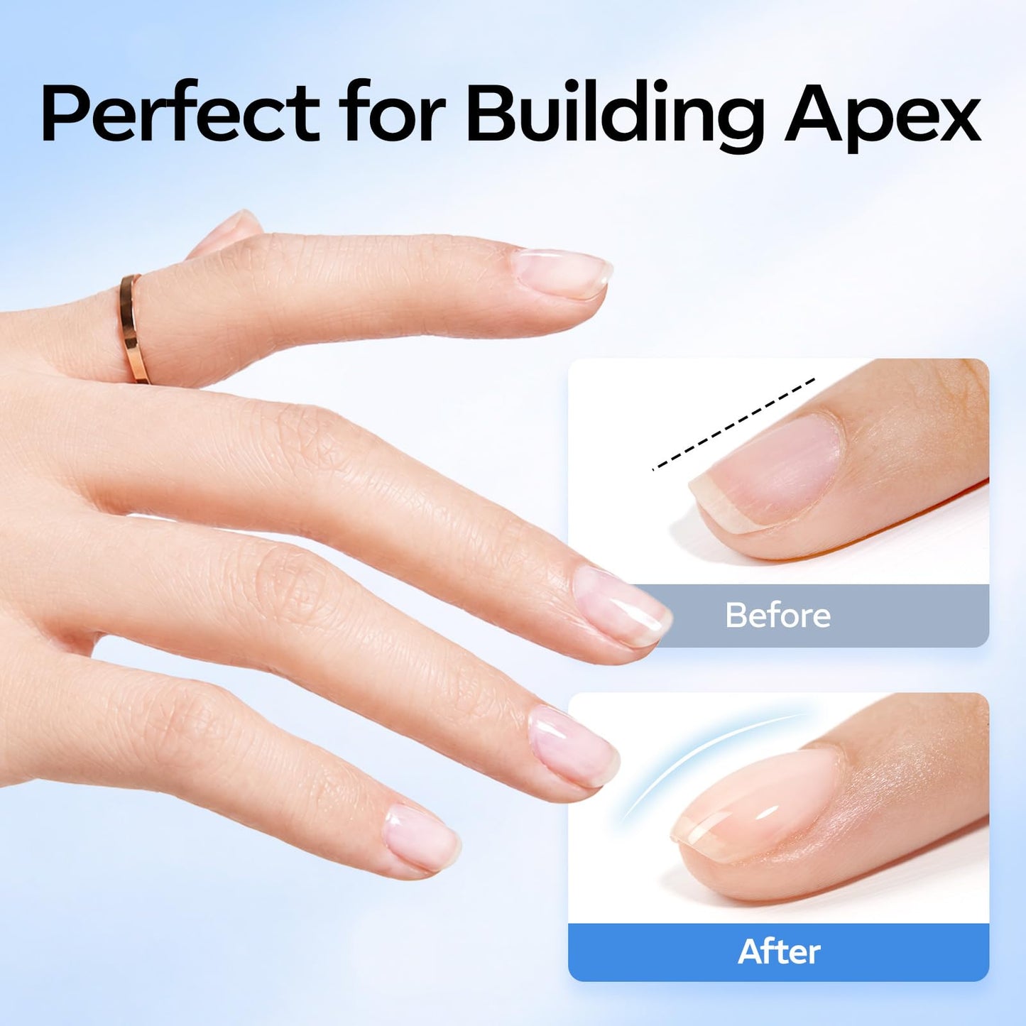 AZUREBEAUTY Top Coat Nail Polish Clear, Quick Dry, Long Lasting, Glossy Shine, Air Dry Formula, Smooth Finish, Natural Nail Lacquer for Manicure & Nail Art, Salon-Quality