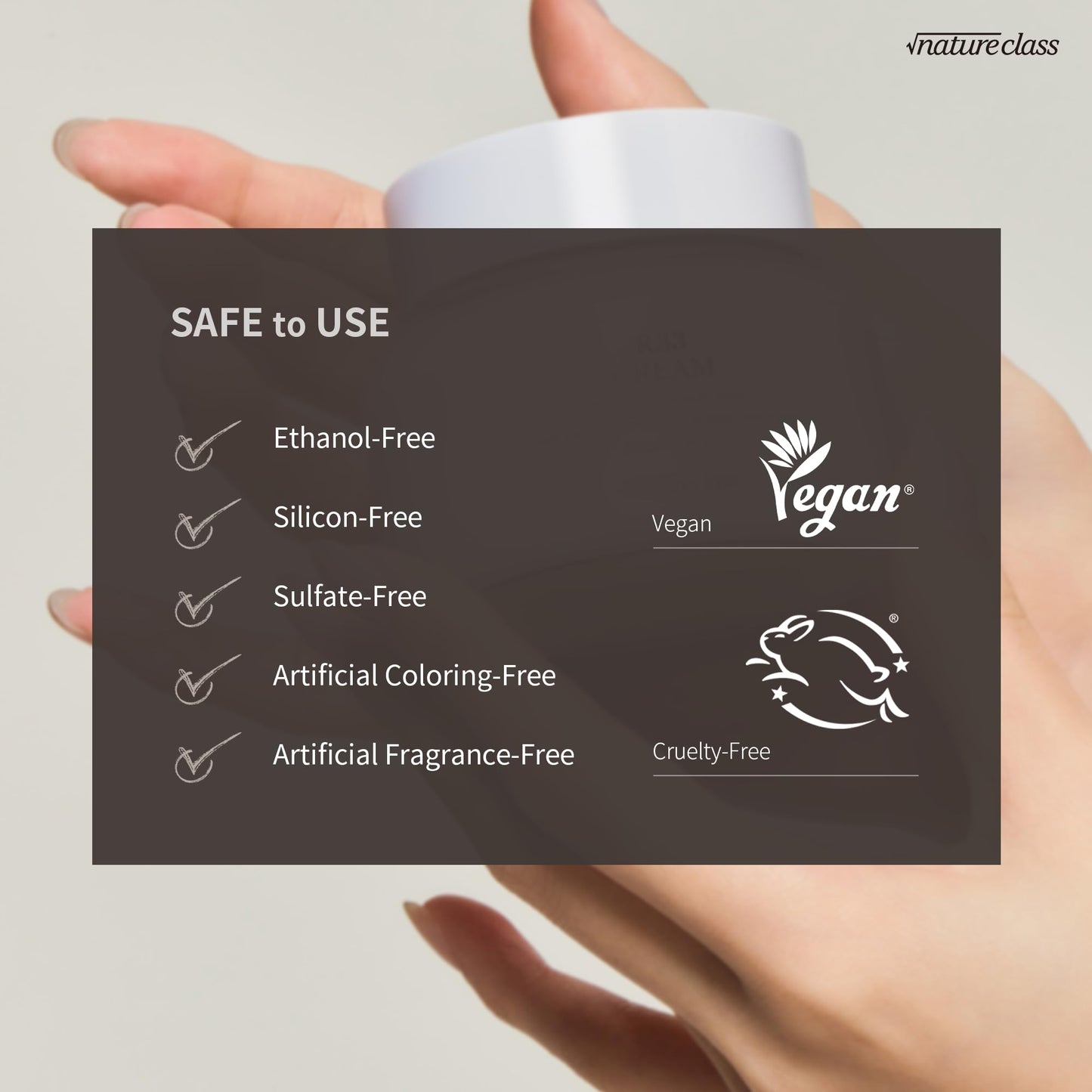 NATURECLASS R33 Rice Face Moisturizer Korean Skincare Glass Skin Squalane Niacinamide Hyaluronic Acid Barrier Cream Night Cream Dry Sensitive Skin Fragrance Free 100ml 3.38 fl oz