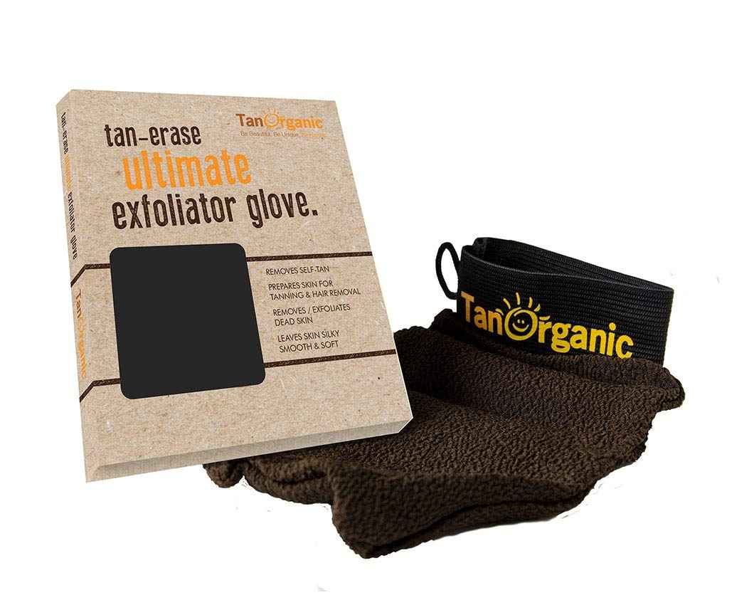 TanOrganic Tan-Erase Ultimate Exfoliator Glove for Self-Tanning Build Up Removal