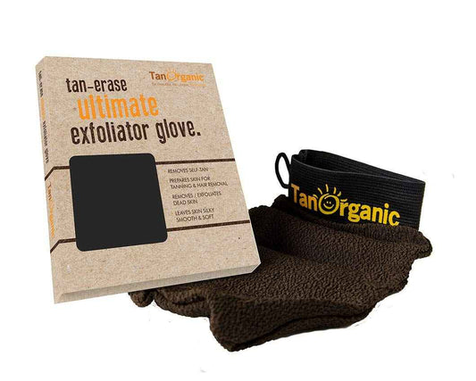TanOrganic Tan-Erase Ultimate Exfoliator Glove for Self-Tanning Build Up Removal