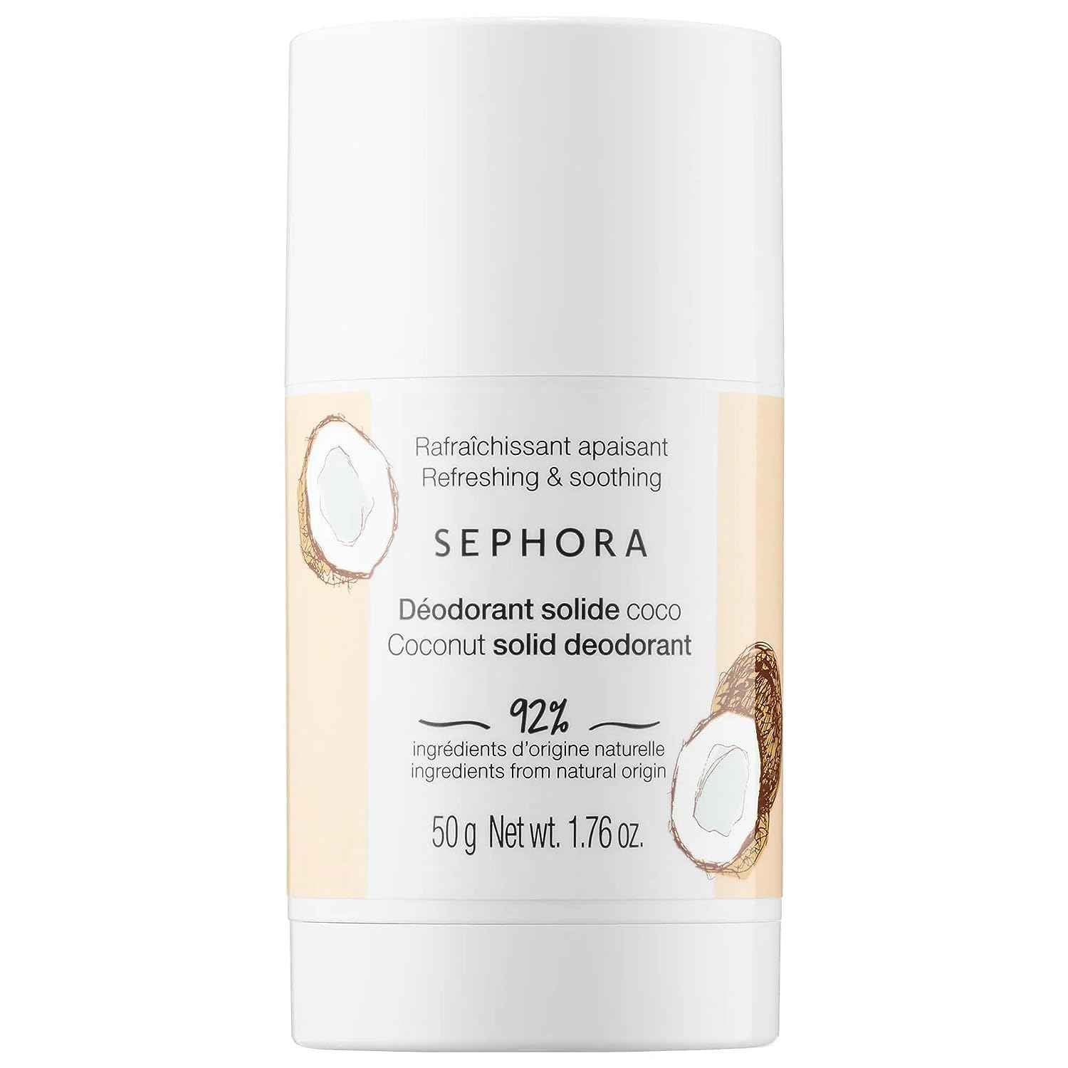 Sephora Coconut Solid Deodorant - Refreshing & Soothing 1.76 oz