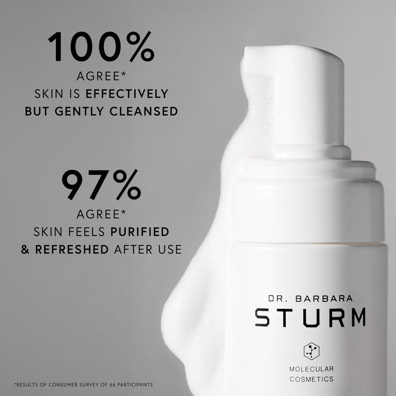 Face Cleanser 5 Fl Oz, Gentle Foaming Facial Cleanser for Women, Removes Makeup and Impurities, pH Balanced Care, Luxury Skincare By Dr. Barbara Sturm