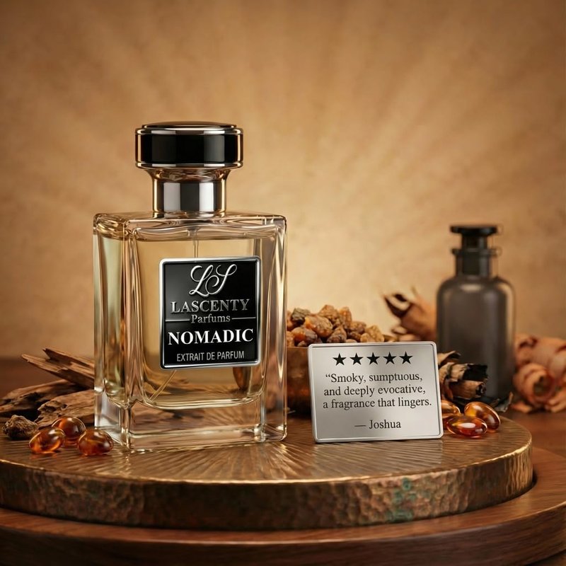 Ombre Nomade Inspired Perfume - Long-Lasting Smoky Oud Amber Rose Scent | 50ml Unisex Fragrance